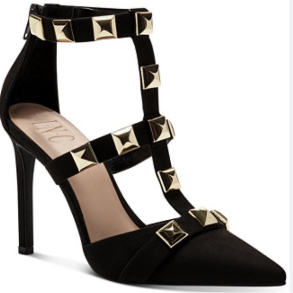 INC International Concepts Shoes - INC SYNDIAF BLACK 6.5M